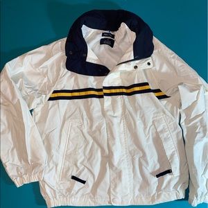 Vintage Nautica windbreaker. (With hidden hood)